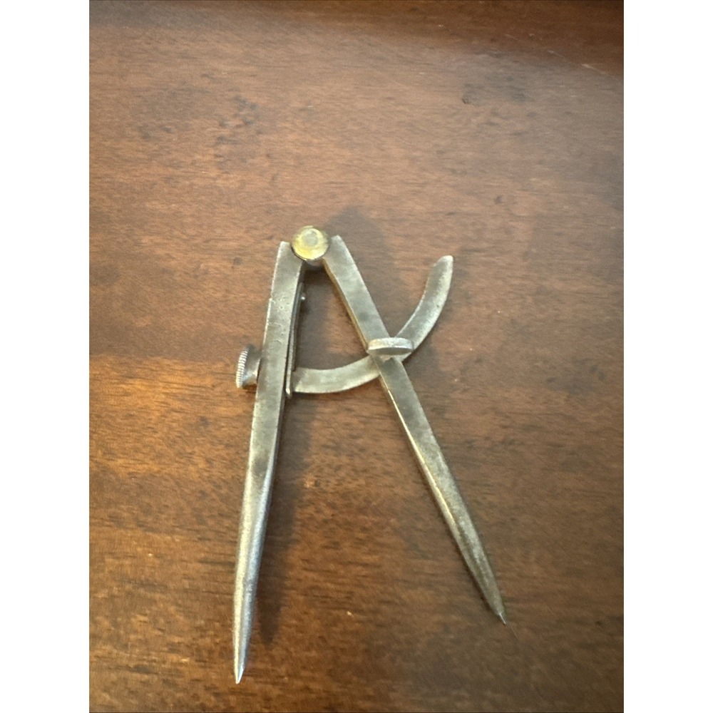 P.S. & W. Company #6 Forged Steel Compass